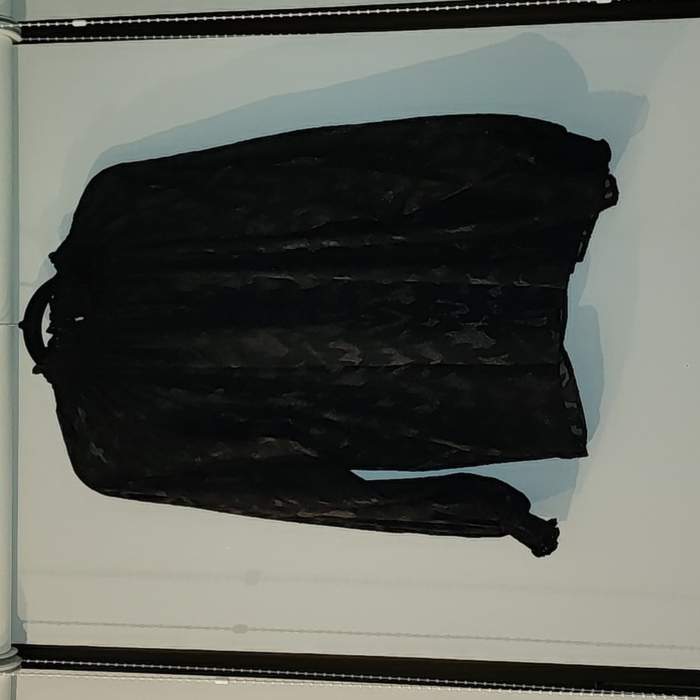 Calvin Klein Plus-Size Ruffled Collar Top